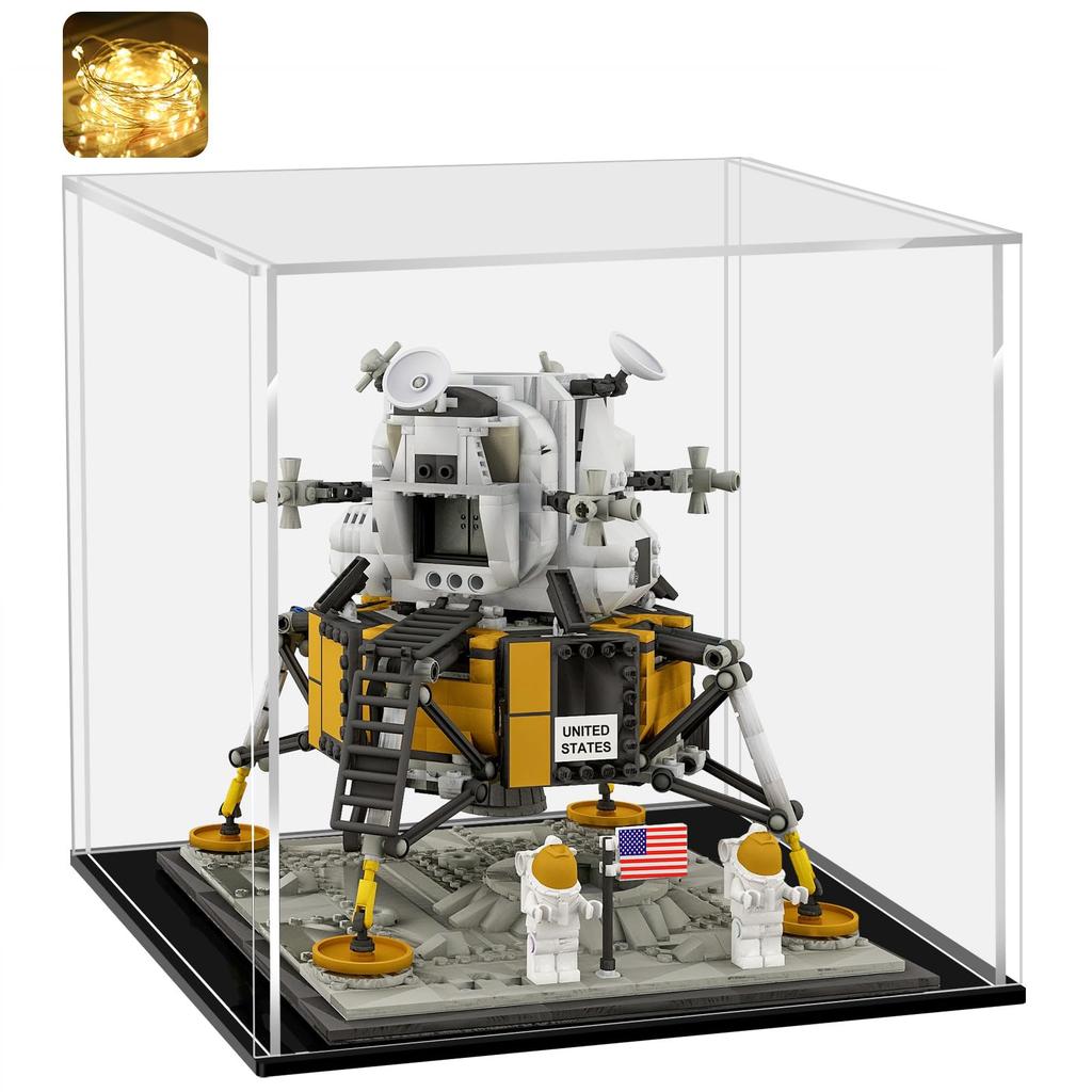 Acrylic display case Clear case for action collection display dustproof pedestal Inner dimensions Width 35 x Depth 35 x Height 35 cm - figures, &