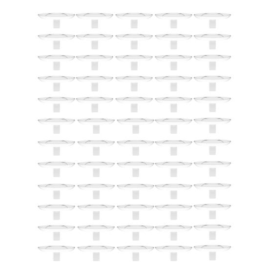 Yousheng 6/12/15/24/25/30/35/50/60Pcs Floating Floral Arrangement Holder Clear Floating Flower Display Stand Hydroponics Water Planting Flower Bowl