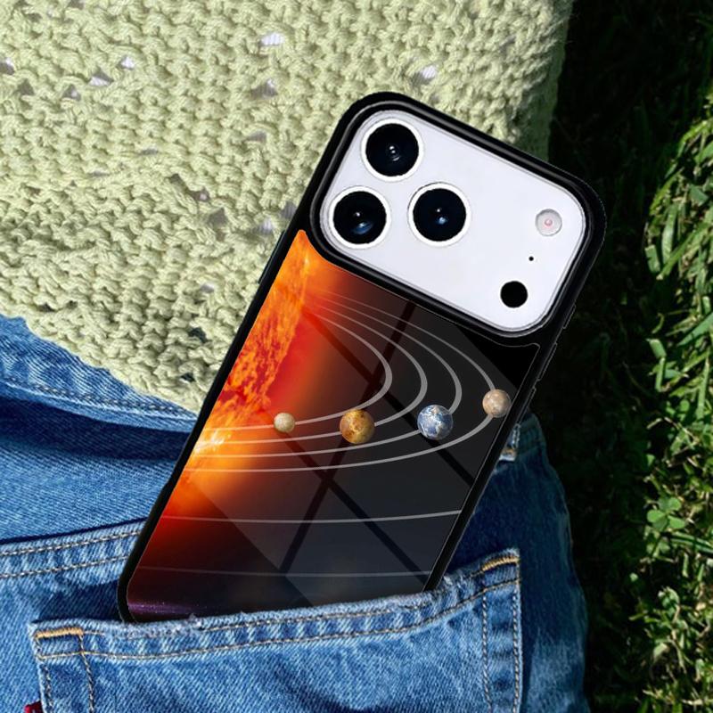 Astronomy Planets Phone Case Cover for IPhone 11 12 13 14 15 16e 17 Pro Max Coque for IPhone 17 Air