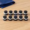 10Pcs Retaining Ring Push Button Hole Filler Joystick Button Replacement  For Arcade Machine