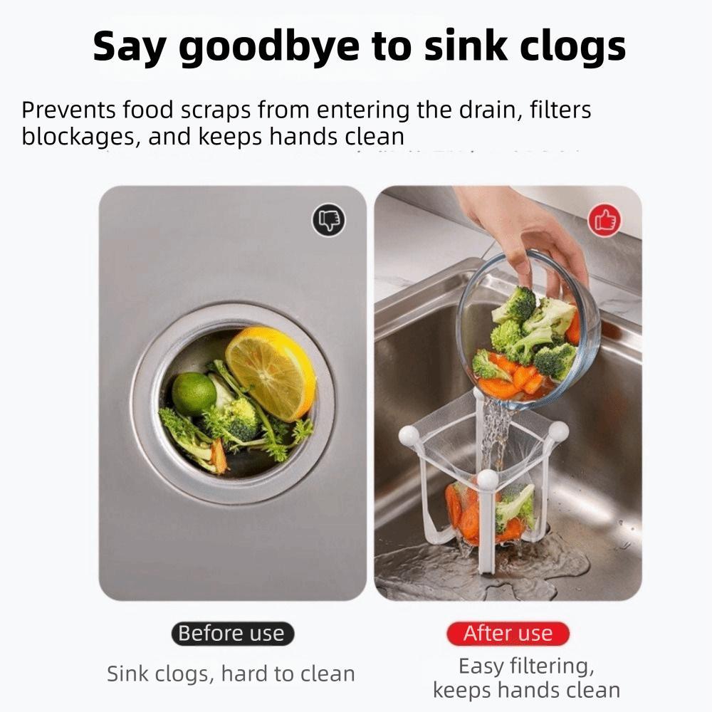 Plastic Kitchen Sink Strainer Anti Clogging Sink Drain Rack Durable Sink Trash Catcher  Kitchen Use