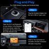 ZEXEF Wireless CarPlay Android Auto Adapter Wireless Car play Ai Box USB Dongle For Apple Iphone Android Phone Auto Connect
