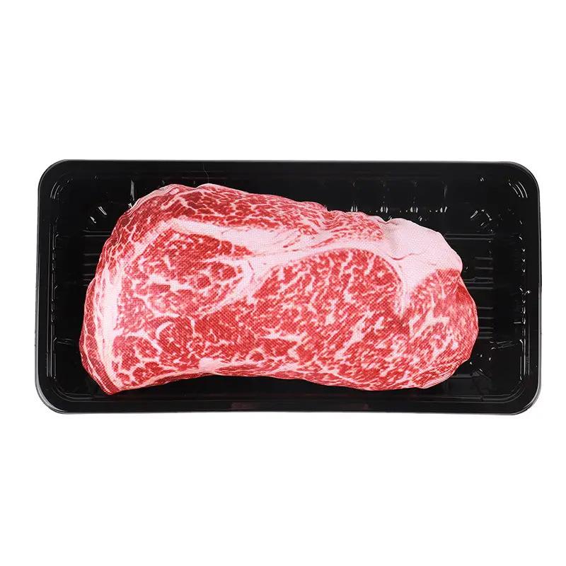 

Имитация пищащей кости Игрушки для собак Стейк Устойчивые к укусам Чистка Зубов Жевательная игрушка для щенков Мягкий стейк Морковь Животное Товары для питомцев