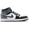 Air Jordan 1 Mid Iron Grey Herren Sneaker Schwarz Weiß DQ8426-001