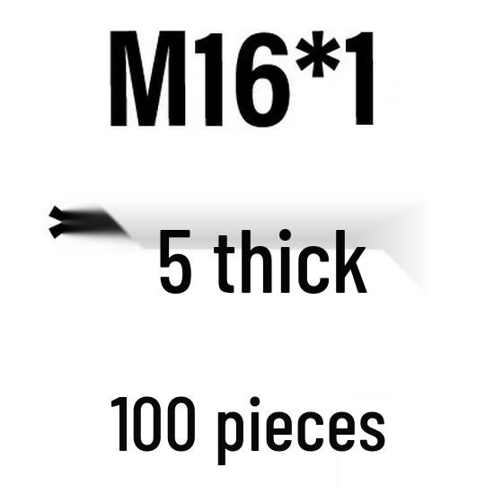 M6-M30 White Zinc Hex Thin Fine Thread Lock Nut GB808.