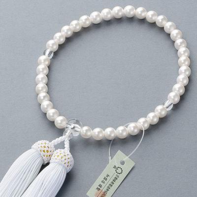 Altar Shop Takita Prayer Beads for Shell 7mm Beads Bag Can Be Used by All Kyoto Prayer Beads Prayer Beads Manufacturer Certificate [Buddhist Shoten]