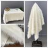 Wide 160cm Plush Fur Counter Display Fabric Toy Floor Mat Large Wool Fabric Wholesale Cloth Apparel Sewing Diy Material