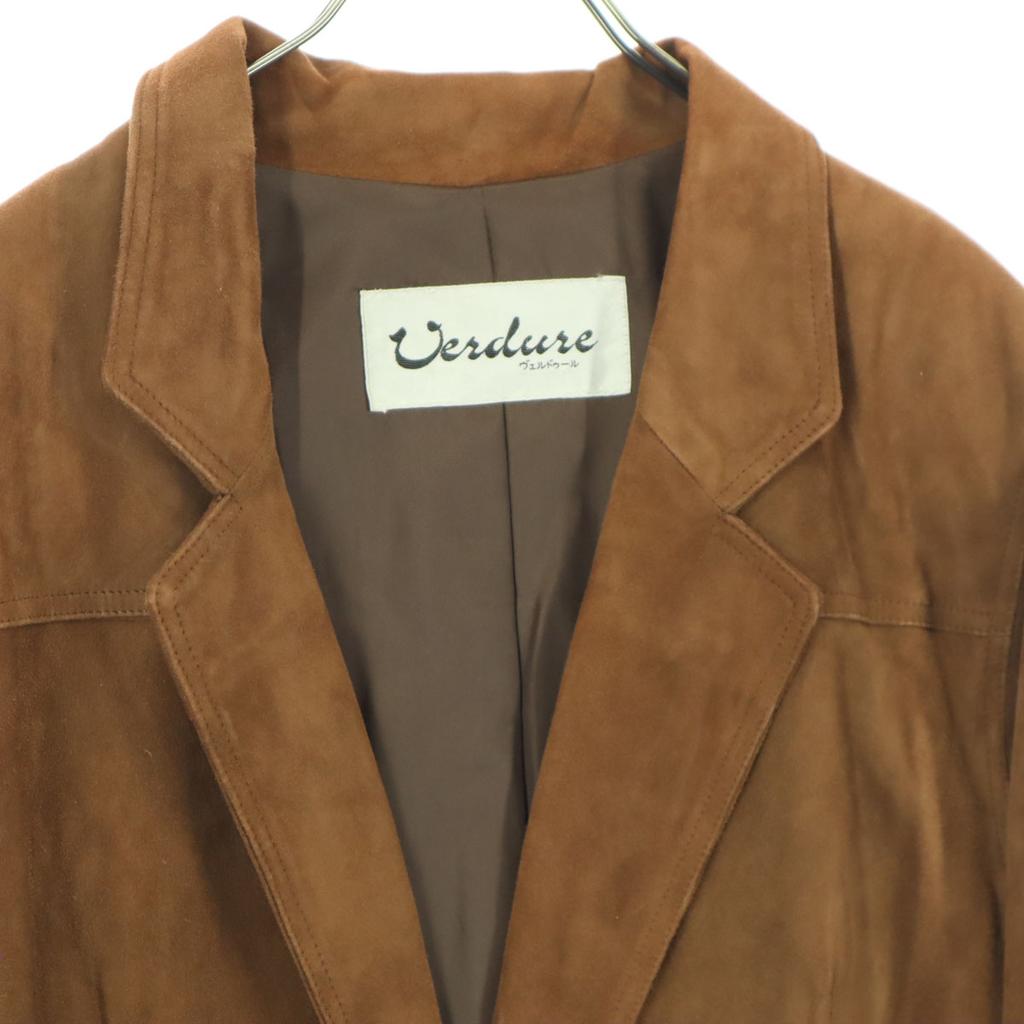 Beauty products Verdure made in Japan Long sleeve Suede tailored jacket Women Used