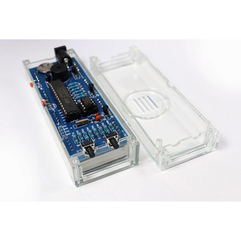Electronic DIY Digital Clock Making Set Digital Tube LED Clock Single Chip Microcomputer Weldings Training Alarm Clock
