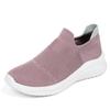 Breeze Knit Slip-on Running Shoes for Men & Women: Lightweight, Breathable Casual Sports Footwear