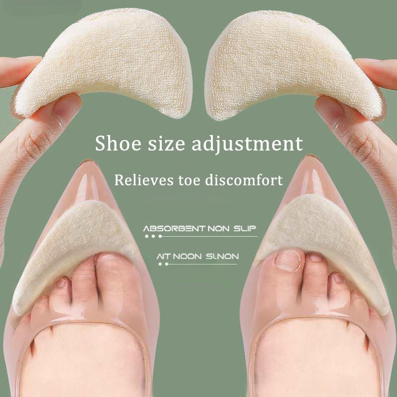 Soft Toe Plug Women High Heel Pain Relief Insert Shoe Palm Cushion Toe Front Filler Sponge Forefoot Pad