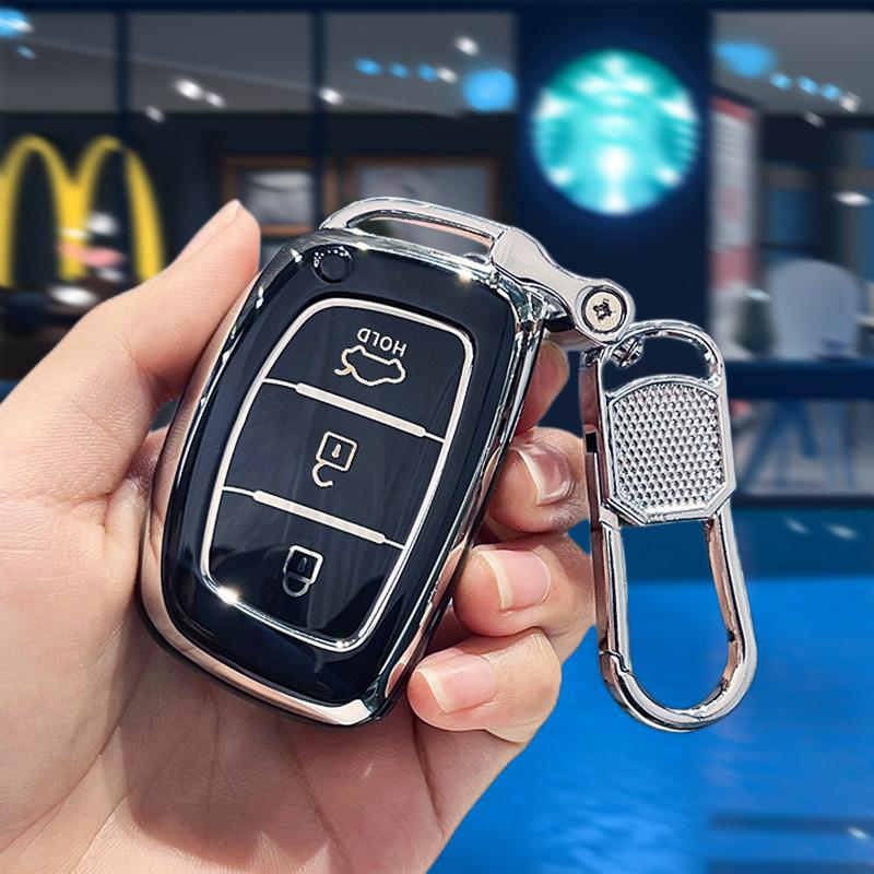 Tpu Smart Remote Shell Fobs Cover For Hyundai Ix35 I40 I20 I10 Tucson Elantra Creta Sonata Ioniq Accent Creata Car Key Case