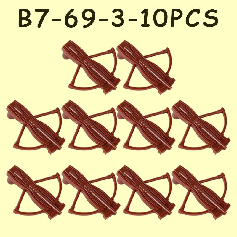 MOC Medieval Military Castle Soldier Figures Helmets Series Building Blocks Knights Accessories Warrior Hat  Bricks Toys Gifts