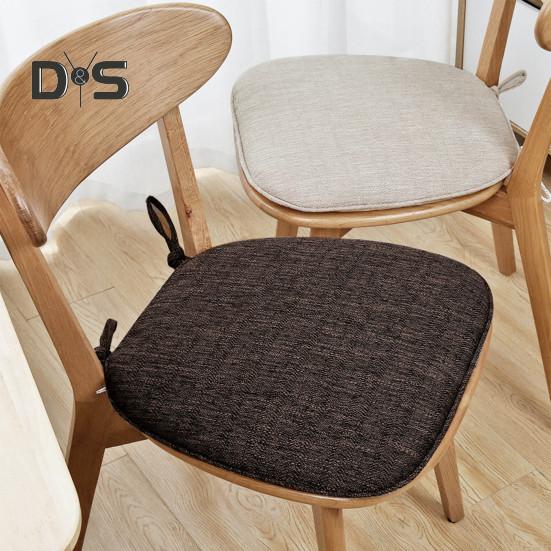 Winter Seat Cushion Stuffed Anti-slip Bottom Detachable Slow Rebound Pressure Relief Seat Pad Thickened Living Room Office Chair Sofa Cushion