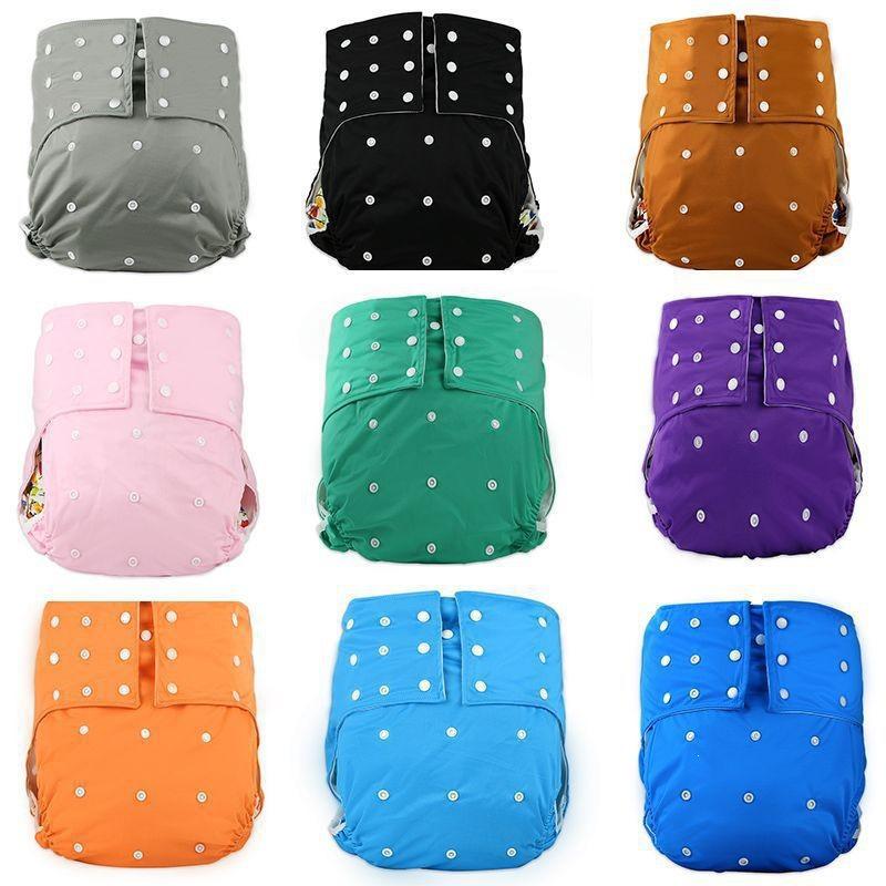 Washable Waterproof Adult Incontinence Pants - Leak-Proof Cloth Diapers for Elderly Care