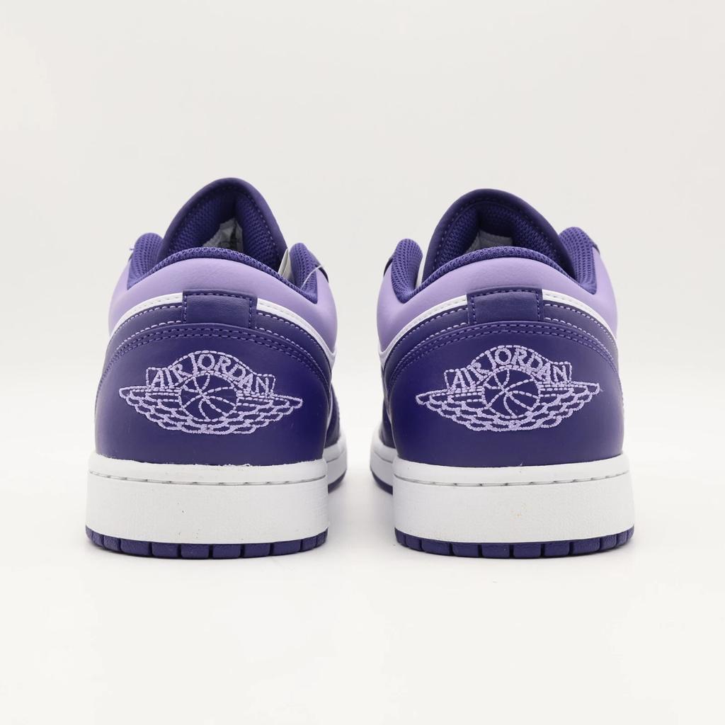 553558-515 Nike Air Jordan 1 Low Sky J Purple White Light Blueberry (Men's)
