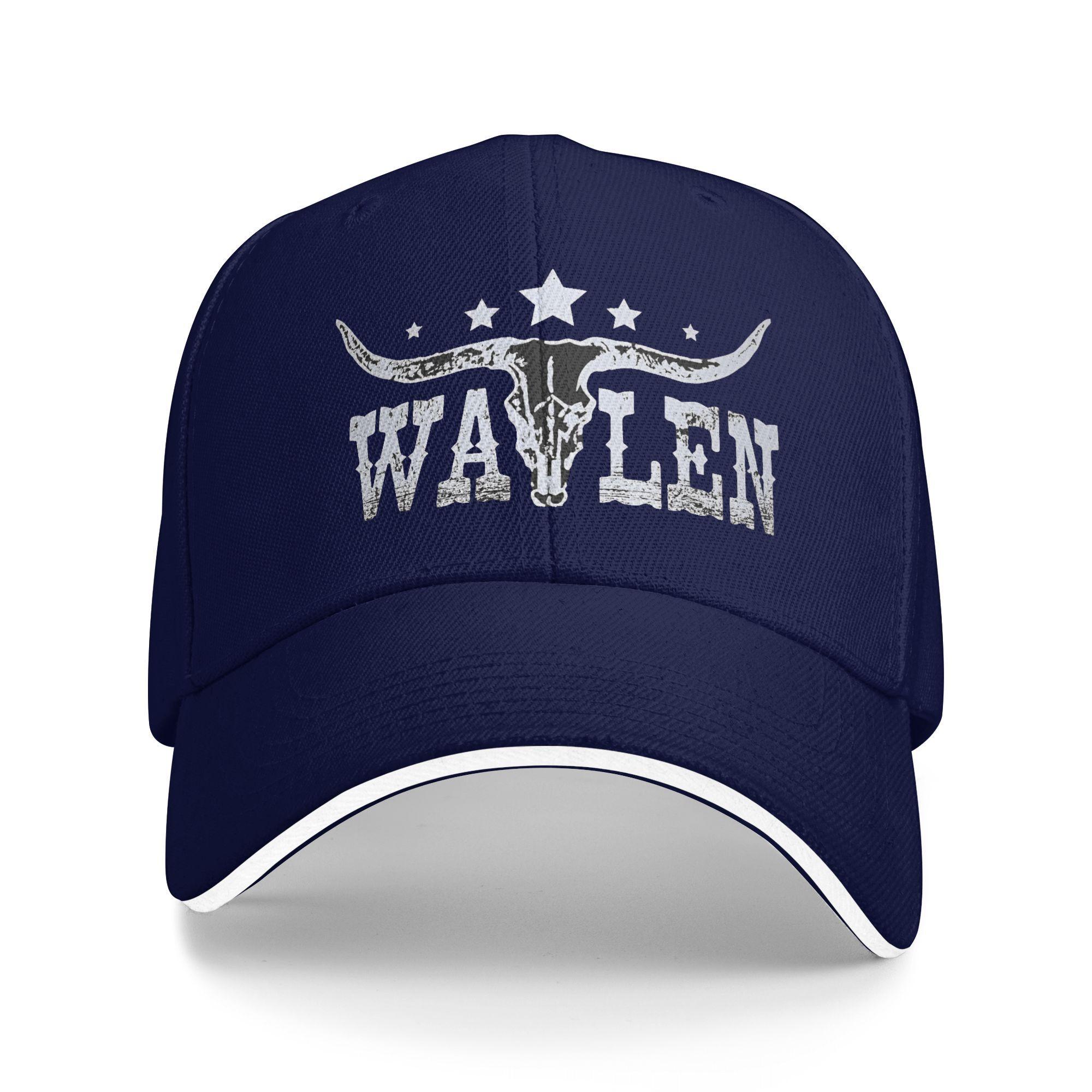 

Morgan Wallen Country Music 2025 Sun Baseball Cap Summer Y2k Cool Hip Hop Hats For Unisex-Teens Running Hippie Baseball Caps One Size темно-синього кольору