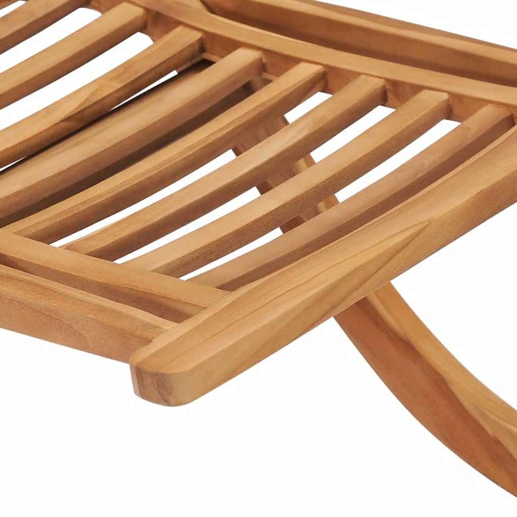 Folding Garden Chair 50 x 90 x 69 cm Solid Teak Wood