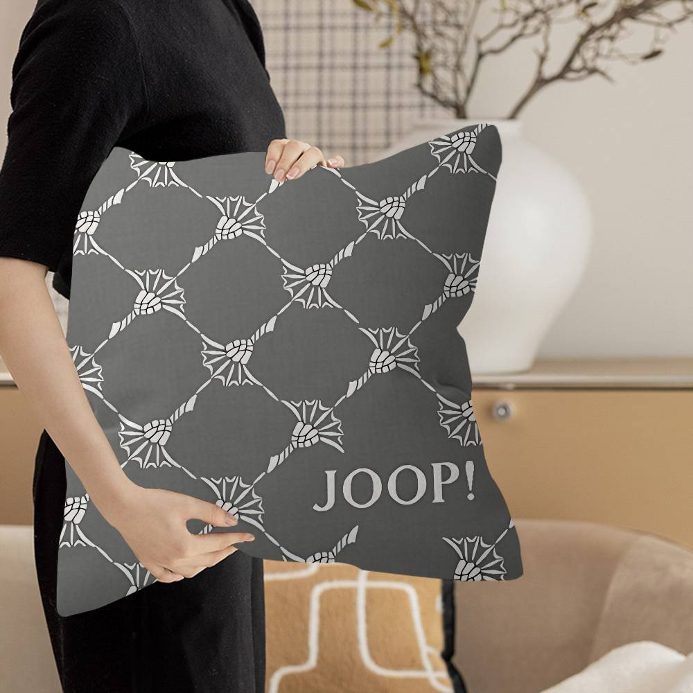 Lustiger bedruckter J-Joop Kissenbezug Polyester Sofakissen Dekorative Wurfkissen Heimdekoration Kissenbezug