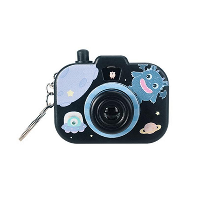 Creative Projection Toy Camera Keychain For Kids With Portable Designs And Safe Plastic Materials Stylish Keyring