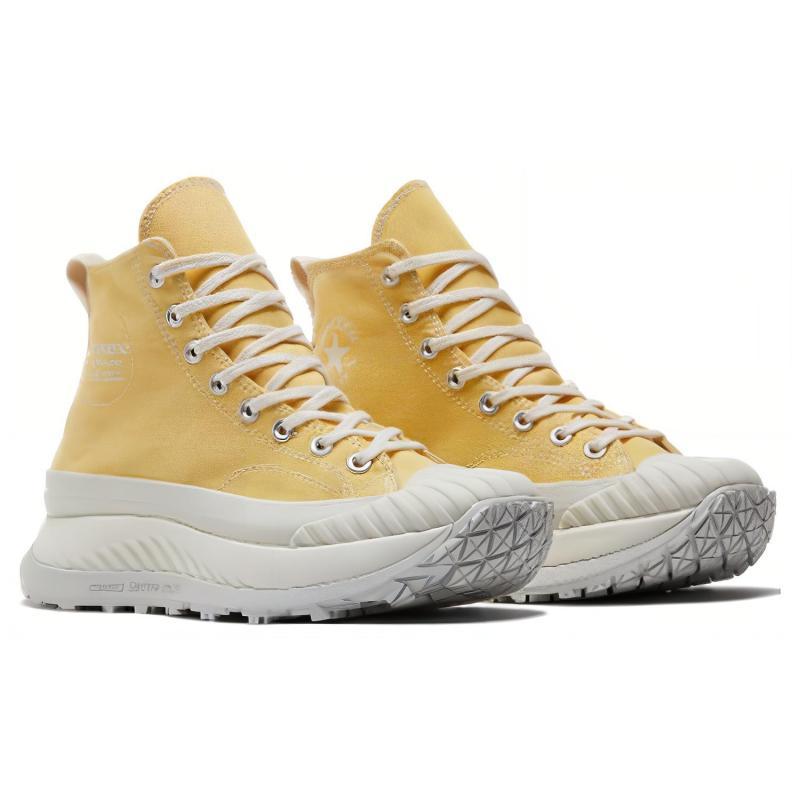 Converse Chuck 70 AT-CX Comfortable Everyday High Top Espadrilles Unisex Yellow and White