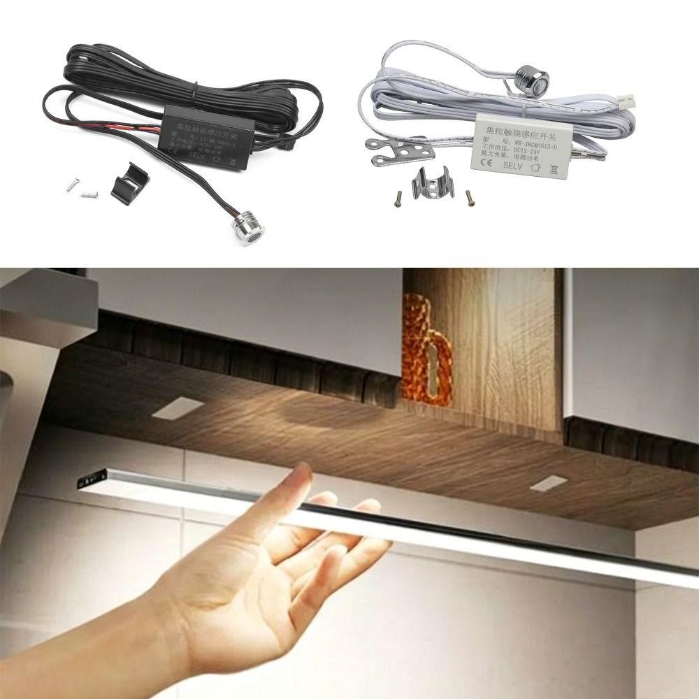 Stepless Touch Dimmer Switch Low Voltage Touch Sensor Smart LED Touch Switch  Wardrobes