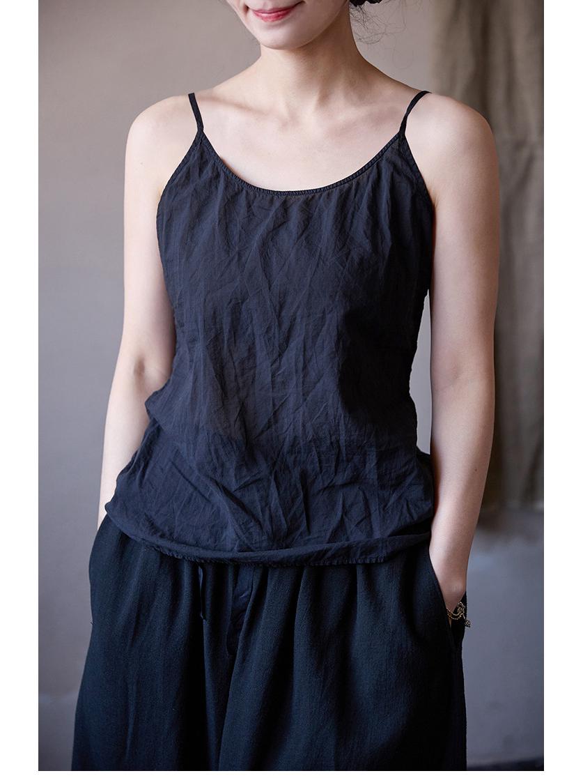 

Women s Retro Multi-Color Cotton Camisole – Comfortable, Versatile, and Artistic Large