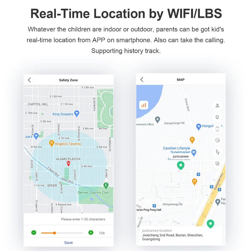 2025 New Smart Watch Kids 4G Phone WIFI LBS Tracker Location Games Video Call Alarm Clock Children Smartwatch Camera Boys Girls Gift