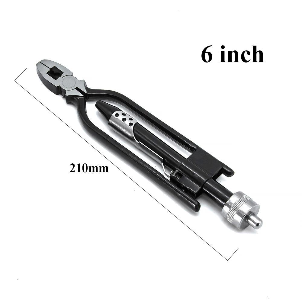

6 & 9 Multifunctional Wire Stripper & Twisting Pliers with Safety Lock and Zip Tie Integration