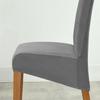 XL Large Size Sleighback Chair Cover Dining Room Luxury Velvet Sofa Chair Case Kitchen Desk Seat Covers Adjustable