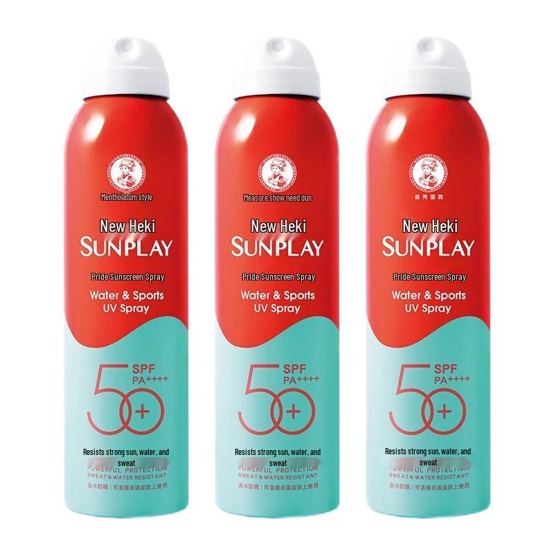 Mentholatum Sunplay Jiao Yang Солнцезащитный спрей Тройная упаковка