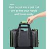 Collapsible Pet Bag for Outdoor Travel Portable Expandable Backpack Shoulder Cat Carrier Bag Handheld Dog Travel Carrier for Car