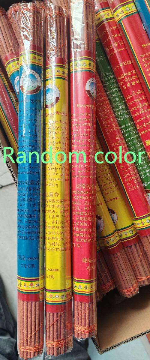 Pure Natural Handmade Incense Sticks Tibetan Incense Temple Worship Offerings To Buddha Indoor Purify Air Soothe Mind Joss stick Incense Stick