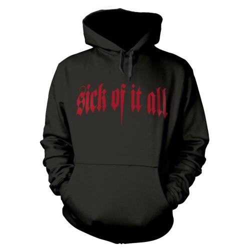 Sick Of It All Unisex Adult Eagle Hoodie
