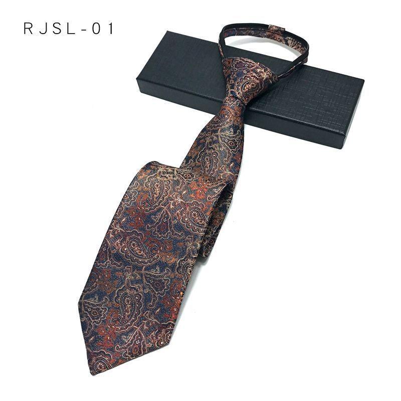Childrens Tie With Zipper Closure For Formal Events And School Uniforms