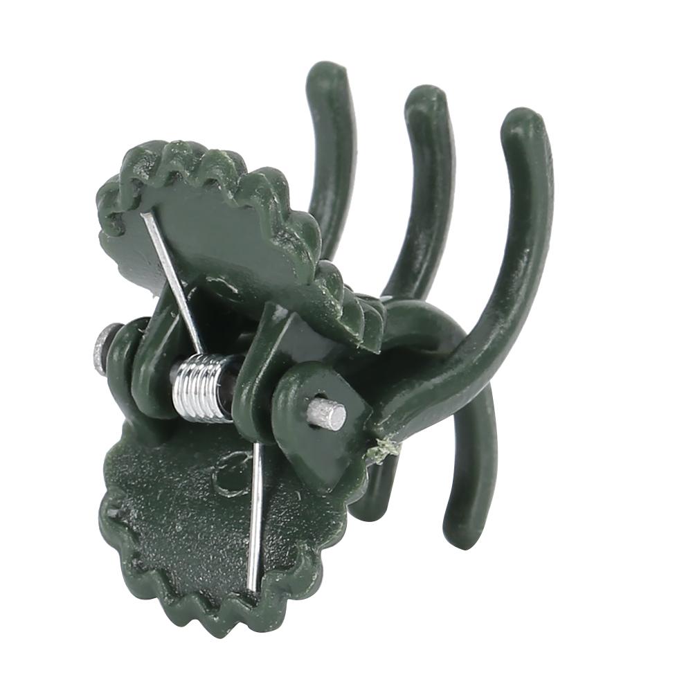 100Pcs Plant Clip Butiful Chrysanthm Shape Garden Flower Stems Fixing Support Clips Tool
