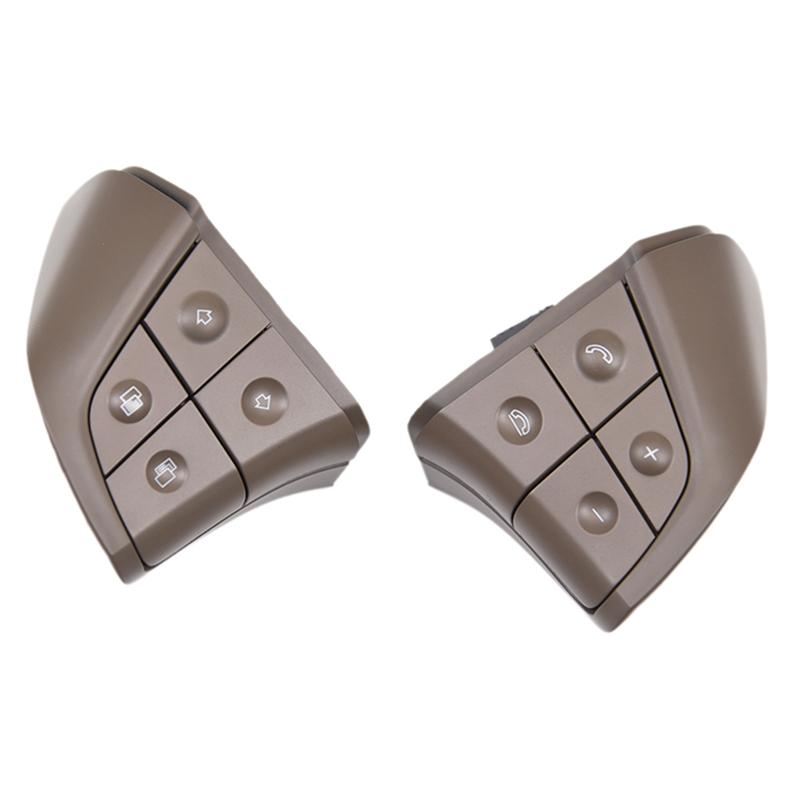 Car Steering Wheel Button Switch Assembly Multifunction Button for Mercedes Benz ML B R Class W164 W245 W251