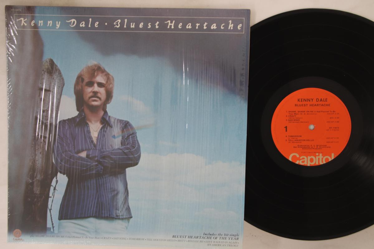 

LP Record KENNY DALE - Bluest Heartache ST11673 CAPITOL 1977 US Folk Used