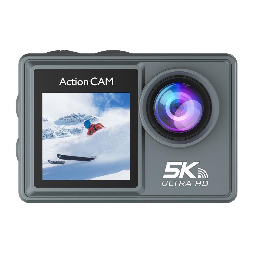 5K Dual Screen Waterproof Sports Camera with WIFI & Remote