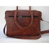New Men's Great Genuine Vintage Leather Messenger Laptop Briefcase Satchel Bag