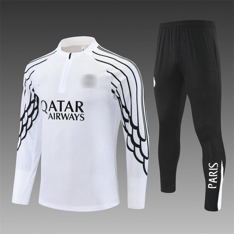 Football Jersey Pre-Season Sports Training Jersey Breathable Sweat-Absorbing Quick-Drying Long-Sleeved Adult And Children'S Suit Print