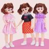 Set Passeggino per Bambole e Giocattoli Transfrontaliero per Bambine - Regalo di Compleanno Perfetto