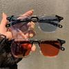 Fashion Retro Sunglasses for Women Men Vintage Tint Ocean Lens Sun Glasses Sports Travel UV400 Shades Hip Hop 90s Glasses