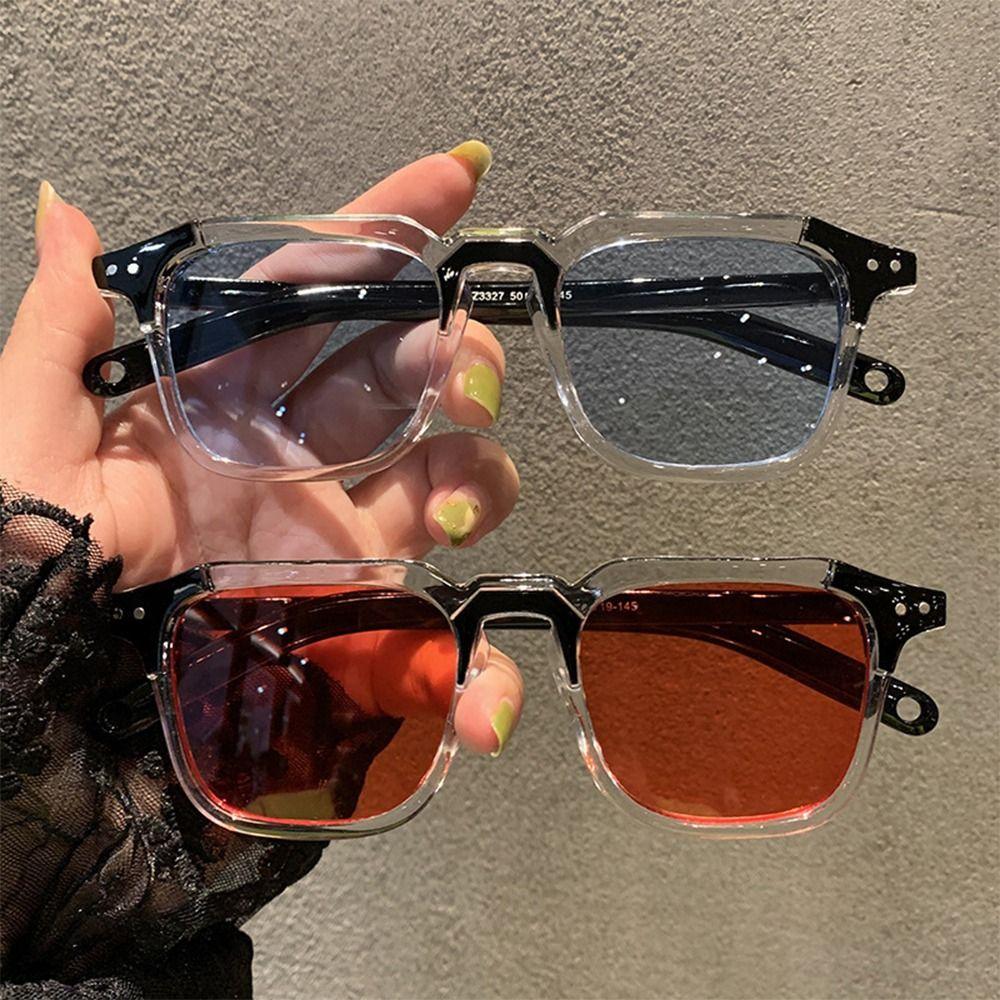 Fashion Retro Sunglasses for Women Men Vintage Tint Ocean Lens Sun Glasses Sports Travel UV400 Shades Hip Hop 90s Glasses