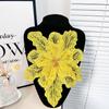 Embroidered Flower Multi-layer Appliques Sequin Clothing Applique Clothing Patches  Dressmaking