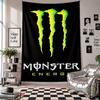 Wall TapestryMonster Energy Art Hanging Cloth Decorative Background Cover for Room Decoration