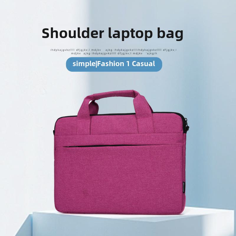 

Сумка для ноутбука Qingxi для планшетів 13/14/15,6 - чоловіча та жіноча портативна сумка через плече з підкладкою для Huawei 15.6 inch червоний