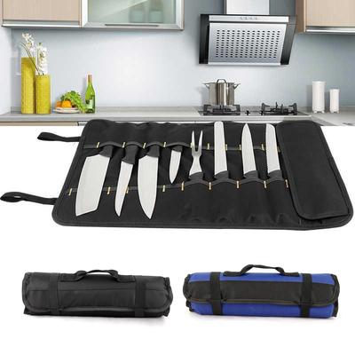 Oxford Chef Choppers Roll Holder Case Tool Bag for Household Black