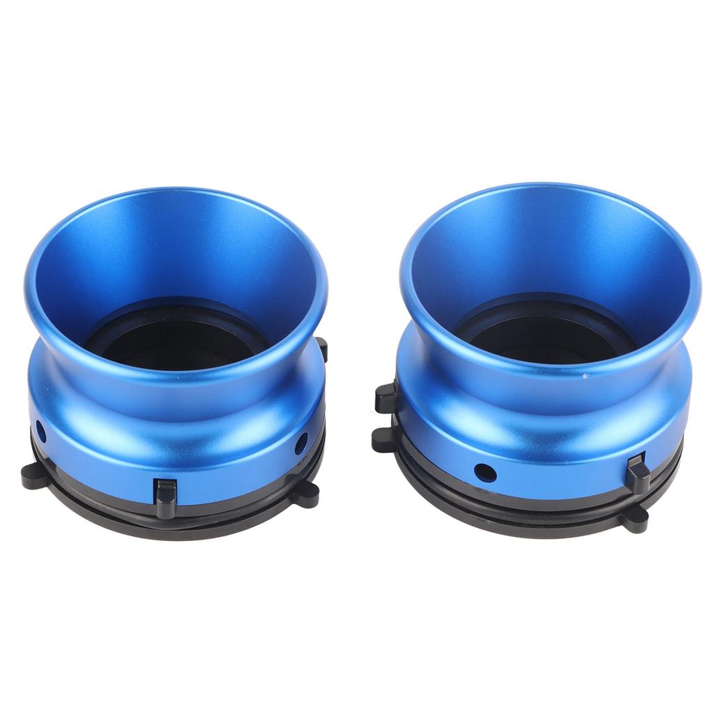 1 Pair Professional NAB Hub Adapters 10 Inch Polished Aluminum Alloy Opener Loading Device For Reel To Reel Tape Recorders