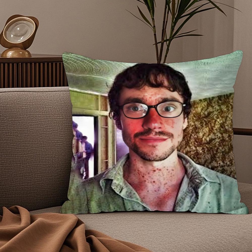 Im Insane Will Graham Pillow Case Silky elegant Comfort Sofa Bed Invisible zipper